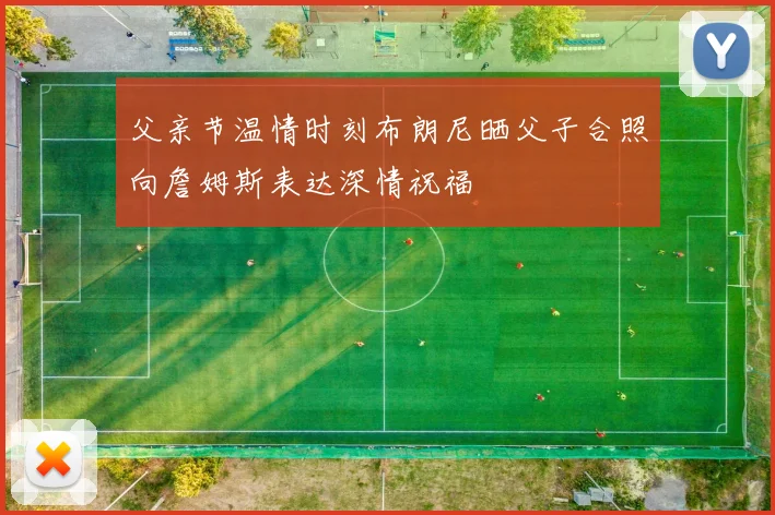 父亲节温情时刻布朗尼晒父子合照向詹姆斯表达深情祝福
