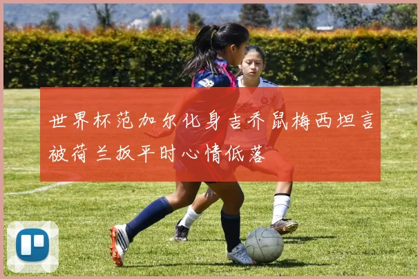 世界杯范加尔化身吉乔鼠梅西坦言被荷兰扳平时心情低落